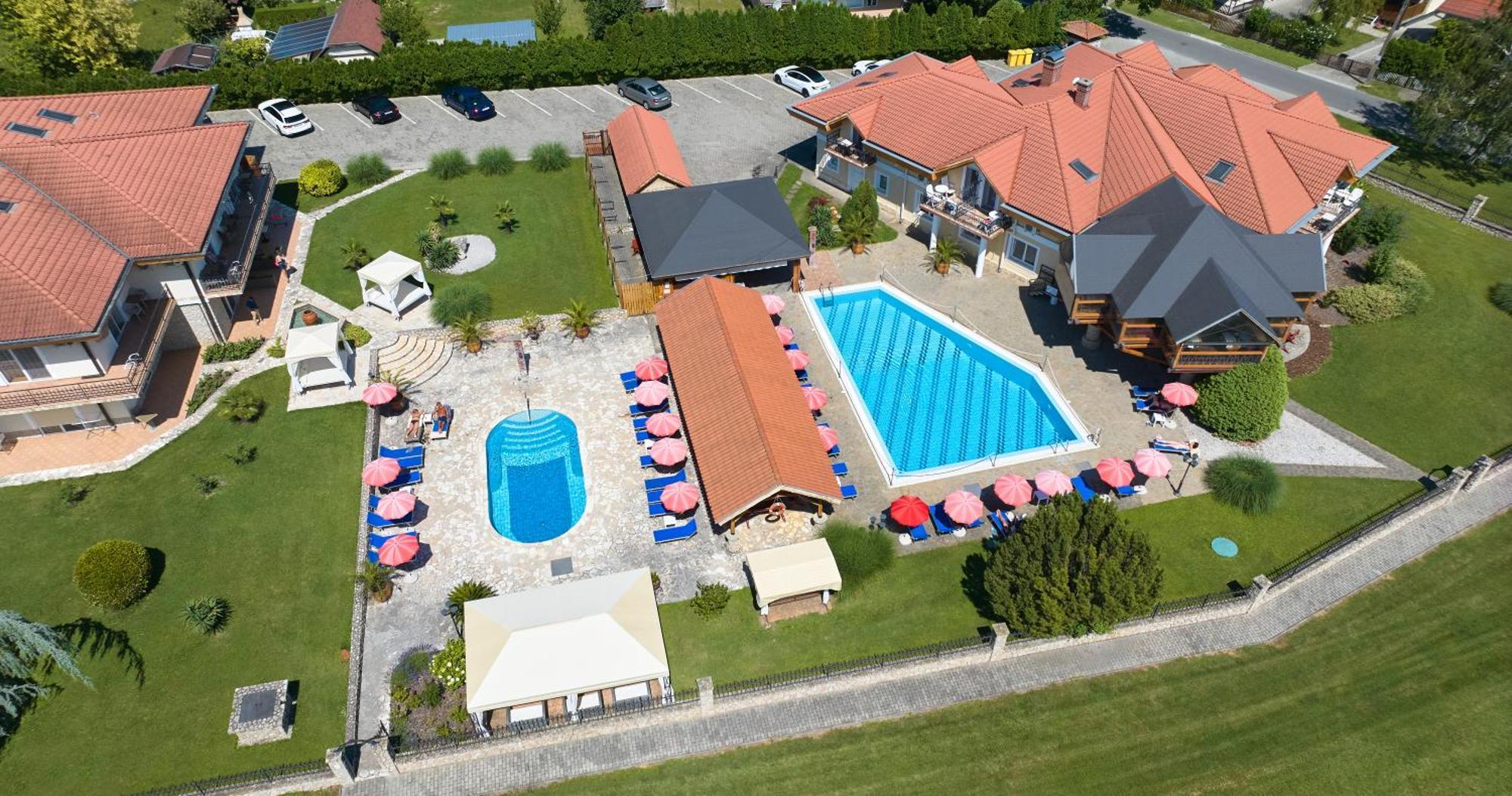 Villa Plattensee Vonyarcvashegy Exteriör bild