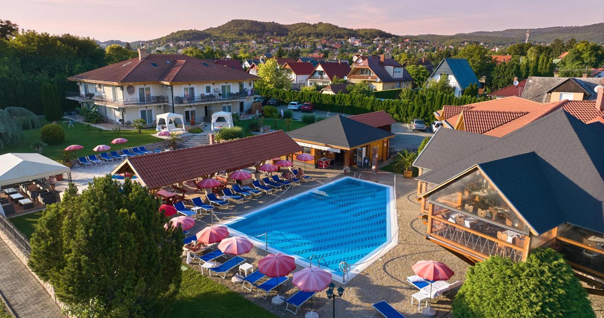 Villa Plattensee Vonyarcvashegy Exteriör bild